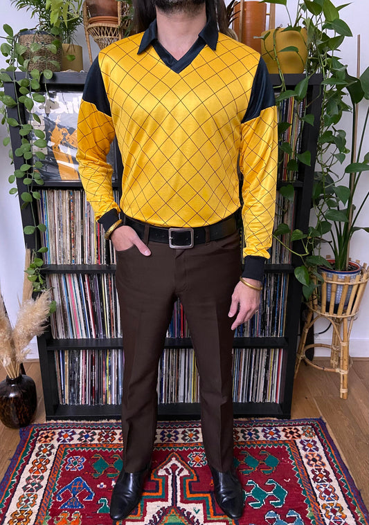 Vintage 1980s Longsleeve Football Top