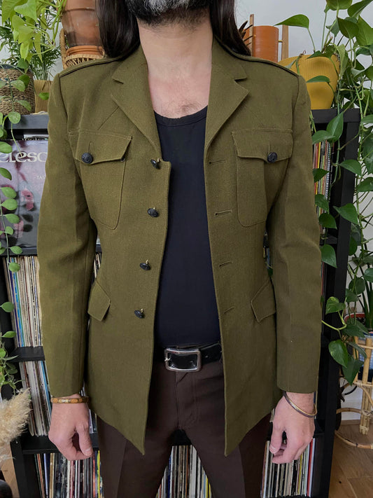 Vintage 1980s British Miltary Dress Jacket
