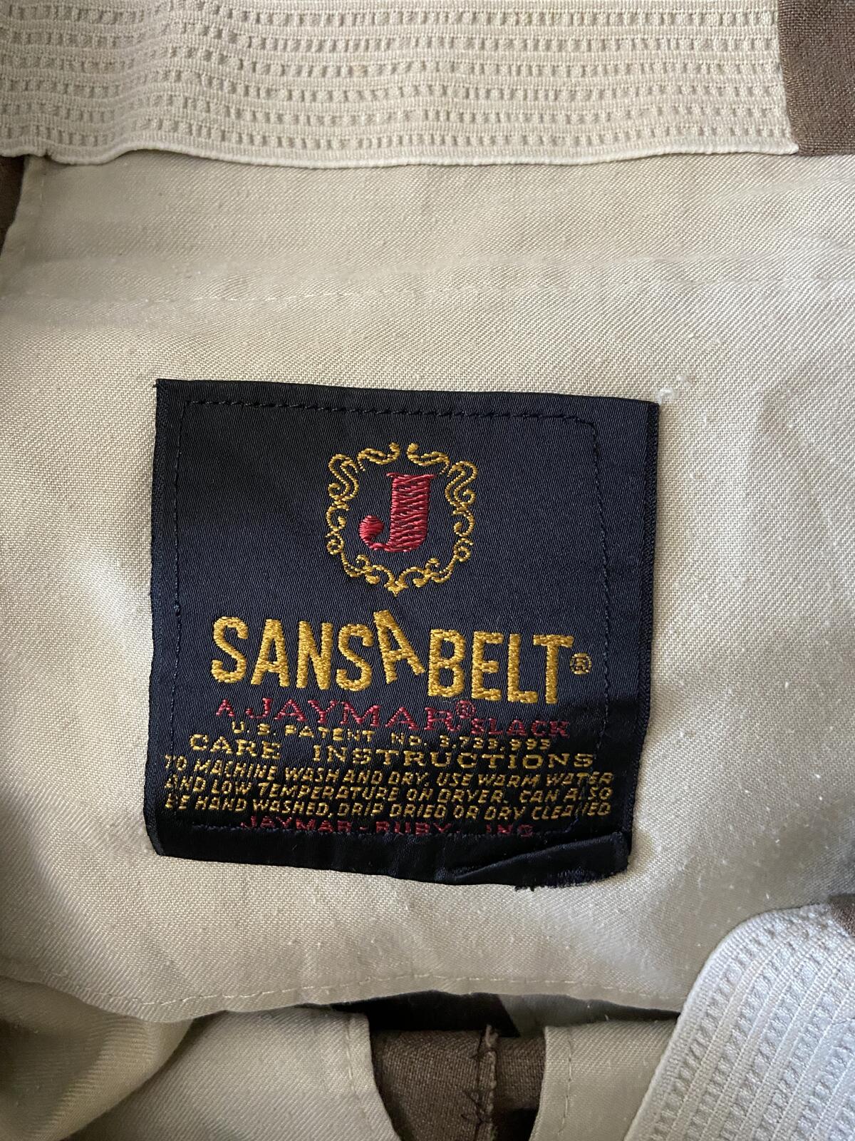 Vintage 1970s Beige Sansabelt Trousers