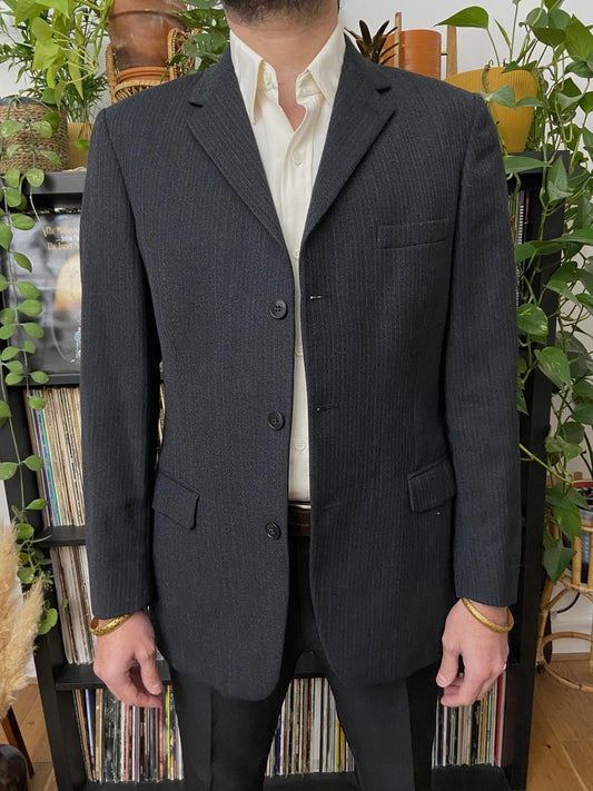 Vintage 1980s Hector Powe Mod Pinstripe Jacket