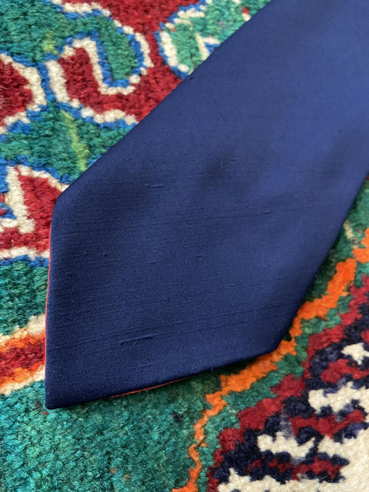 Vintage 1970s Navy Kipper Tie