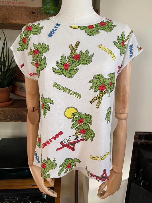 Vintage 1980s Snoopy Holiday T-Shirt