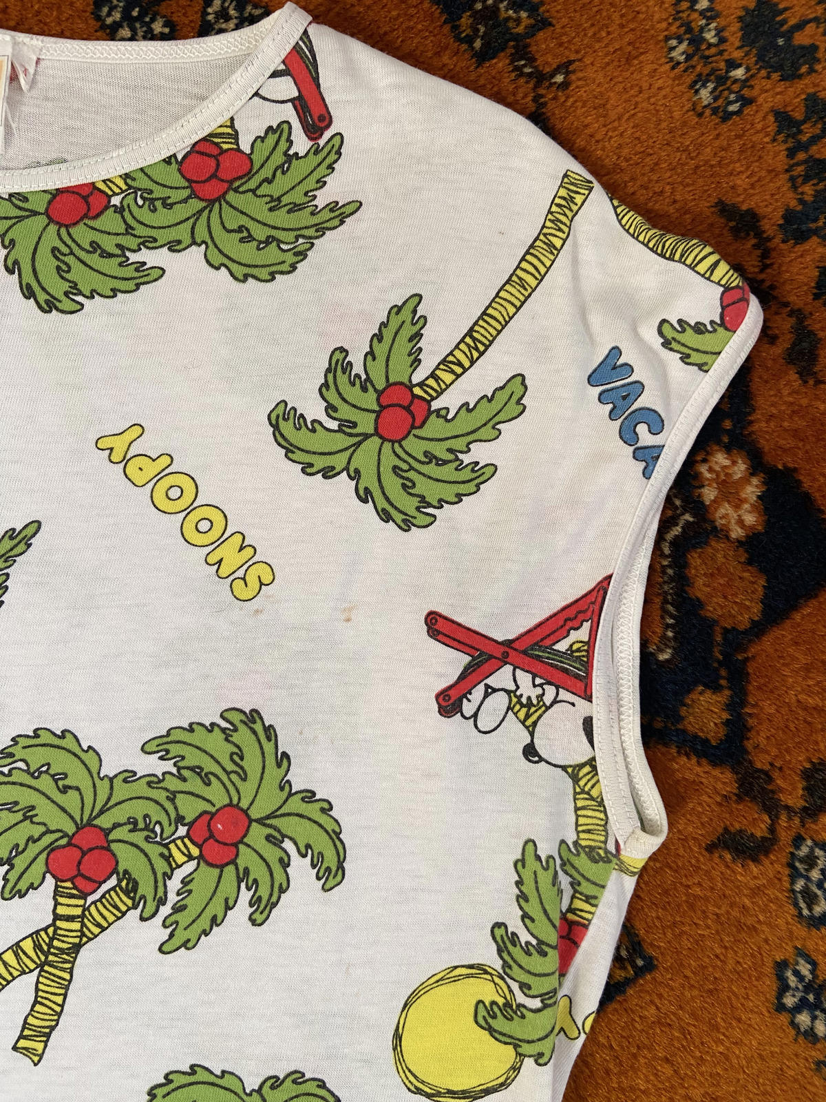 Vintage 1980s Snoopy Holiday T-Shirt