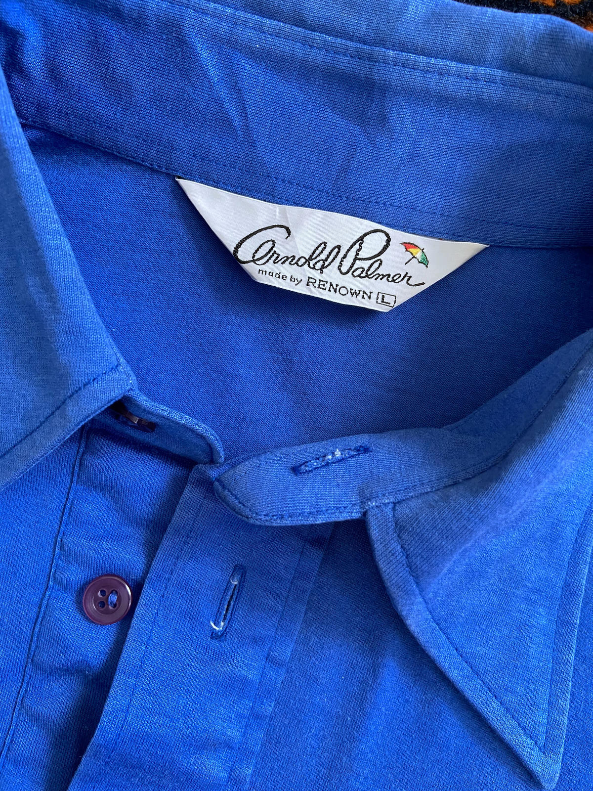 Vintage 1970s Arnold Palmer Polo Top