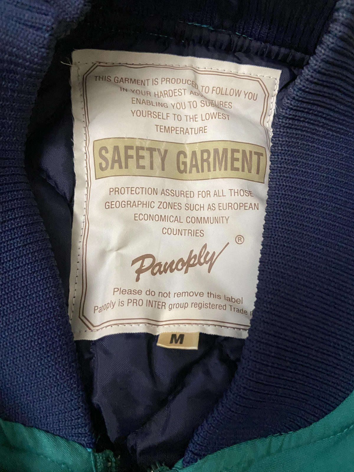 Vintage 1980s Panoply Worker Bomber Jacket With Detachable Sleeves