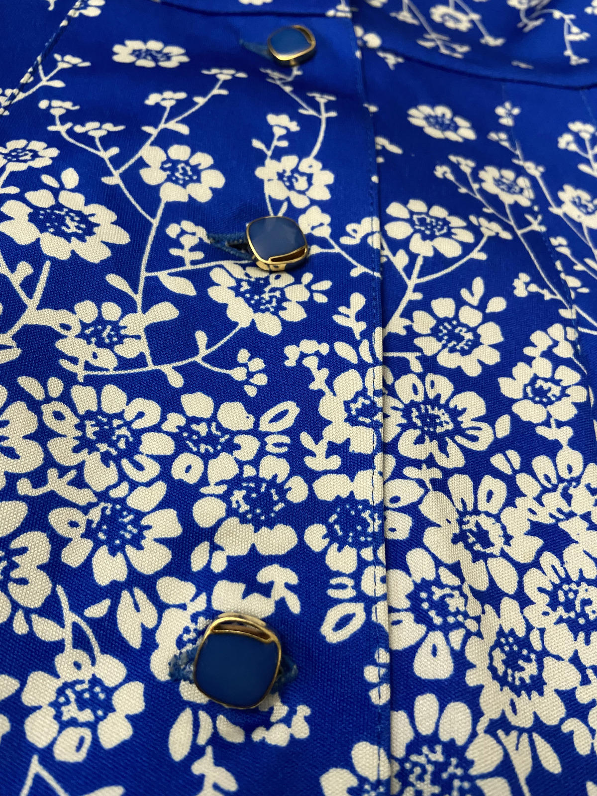 Vintage 1970s Japanese Shirt Dress