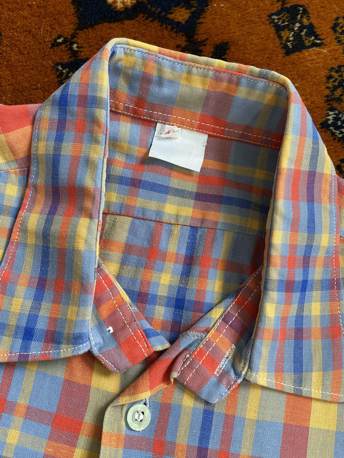 Vintage 1970s Checked Shirt