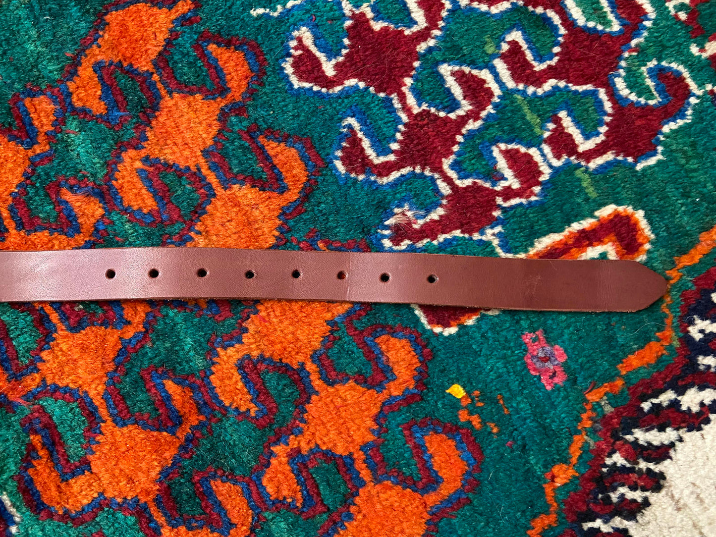 Vintage Ornamental Box Frame Buckle Belt