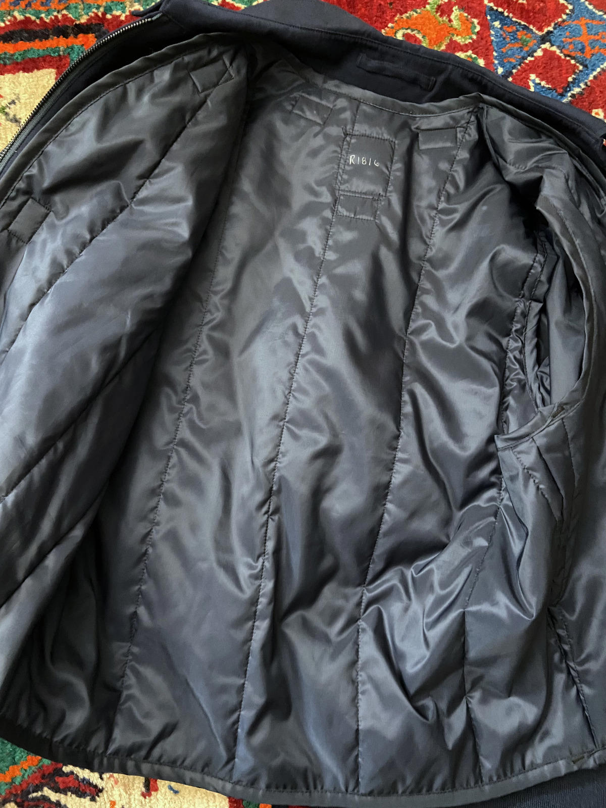 Vintage Navy Airforce Jacket With Removable Liner