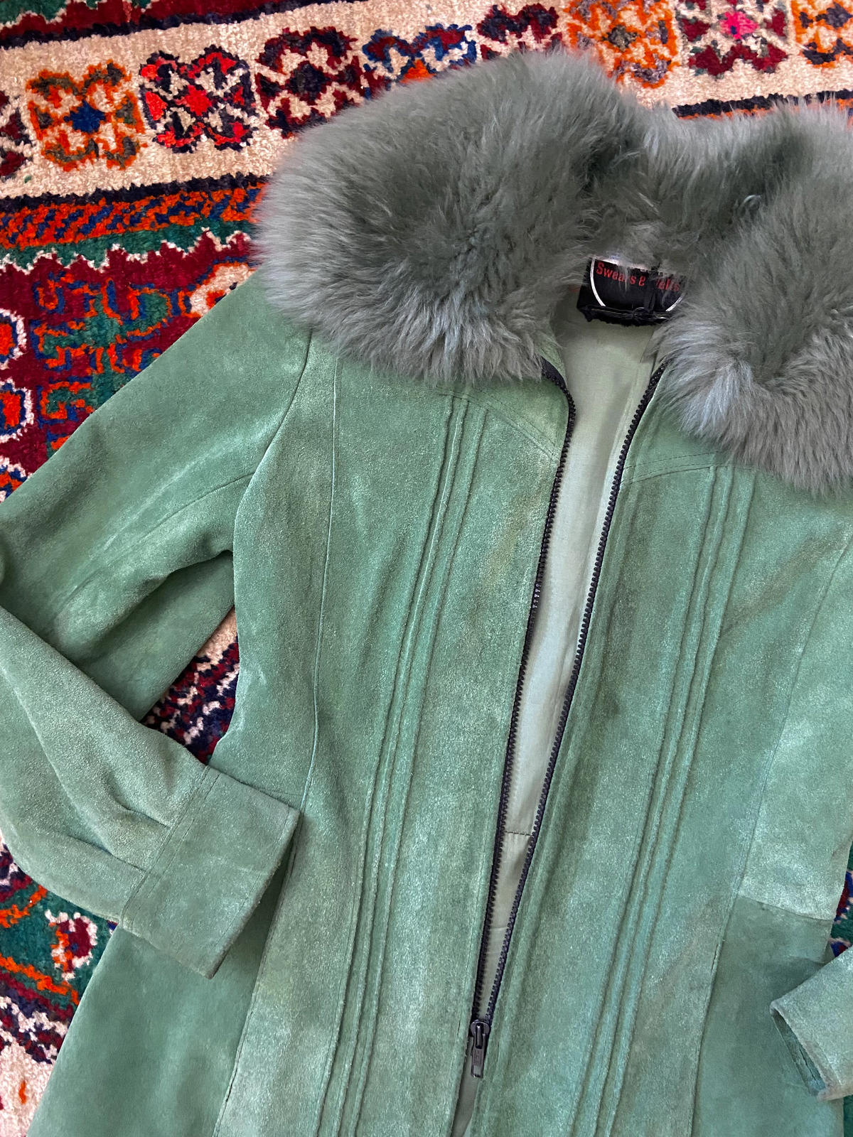 Vintage 1970s Green Penny Lane Jacket