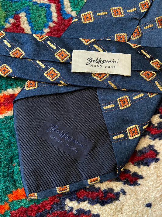Vintage Hugo Boss Baldessarini Silk Kipper Tie