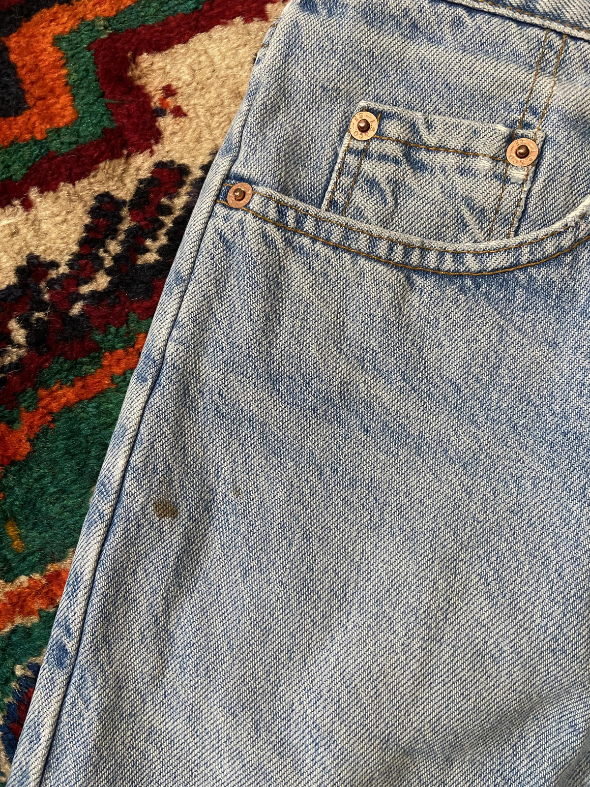 Vintage Levi's 615 Orange Tab Straight Jeans W32