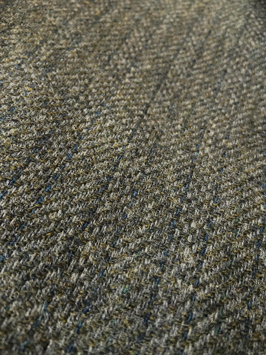 Vintage 1970s Swamp Green Wool Blazer Jacket