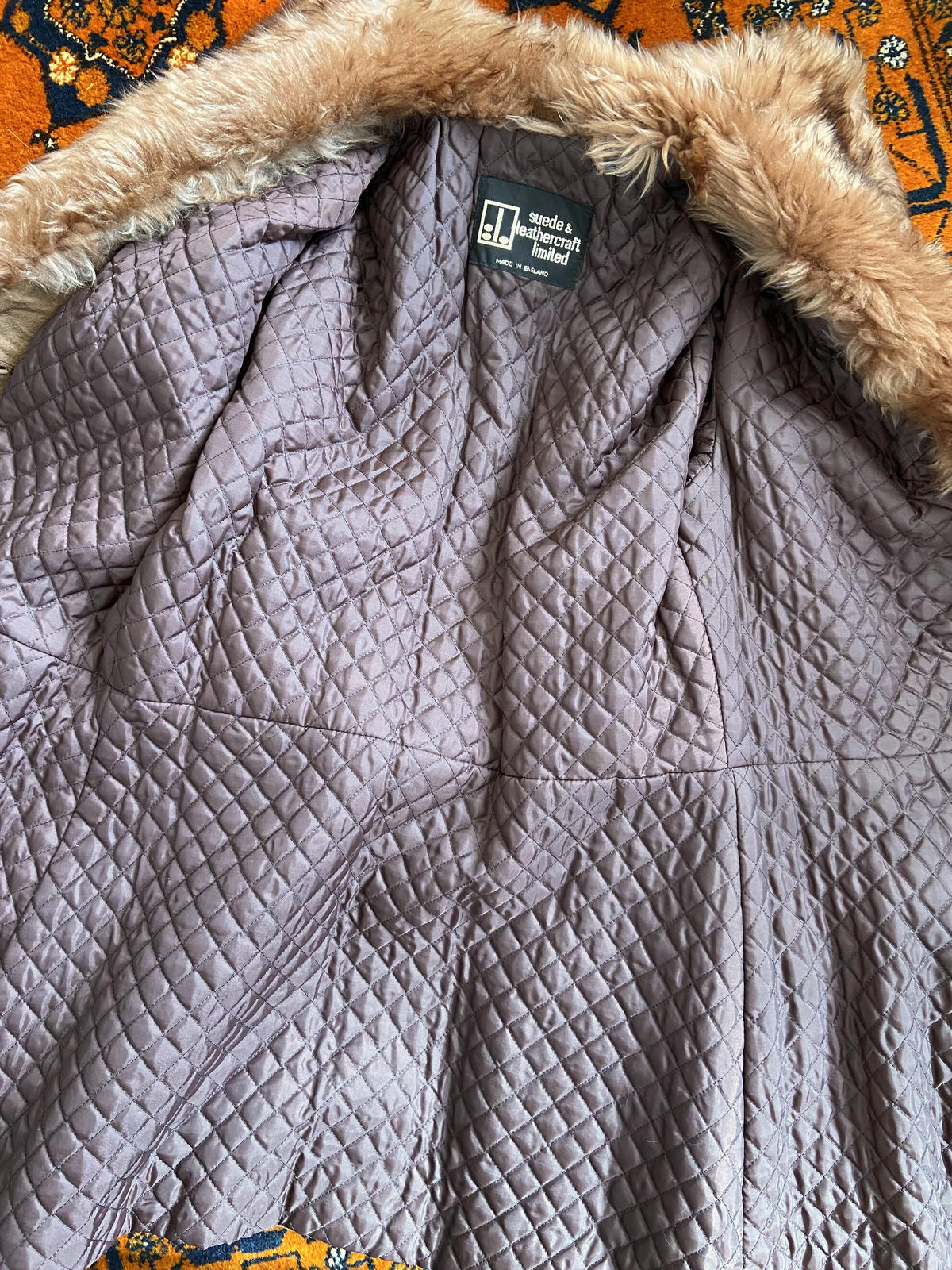Vintage 1970s Taupe Suede Penny Lane Jacket