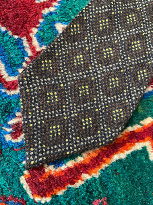 Vintage 1970s Ermenegildo Zegna Cashmere/Wool Kipper Tie