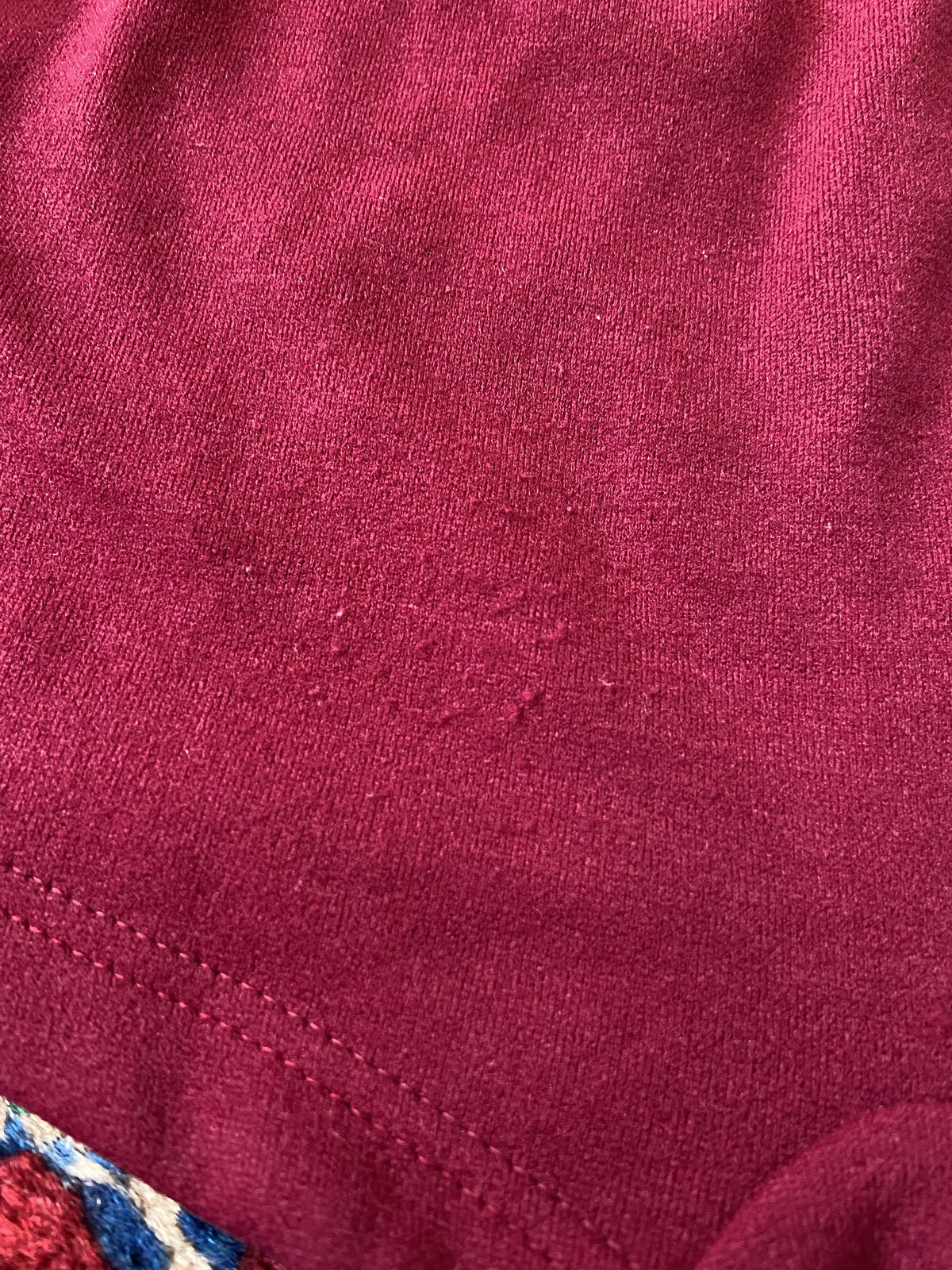 Vintage 1970s Burgundy Swimming Shorts