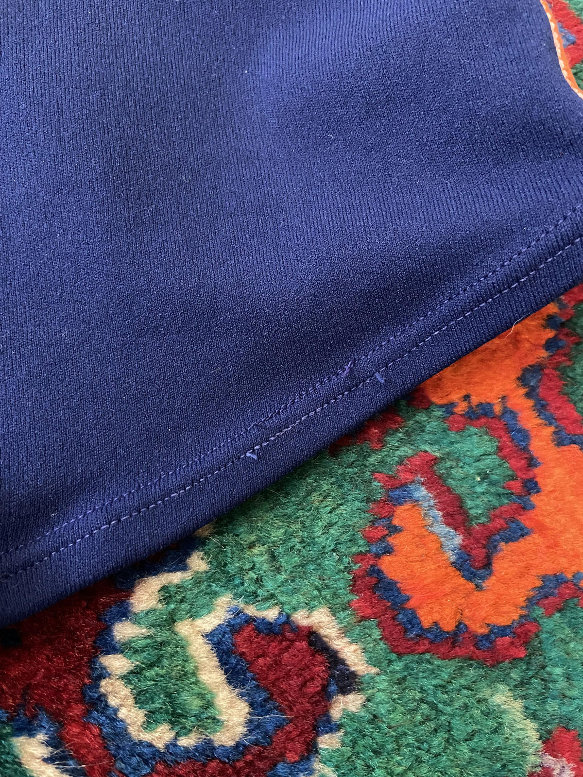 Vintage 1970s Navy Zip Pocket Swimming Shorts