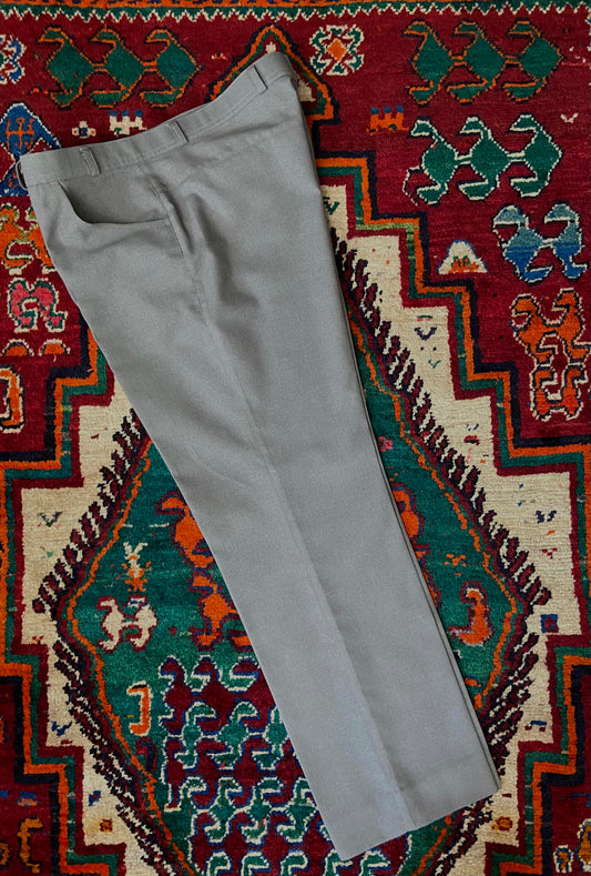 Vintage 1980s Grey C&A Trousers W39 / L29.5