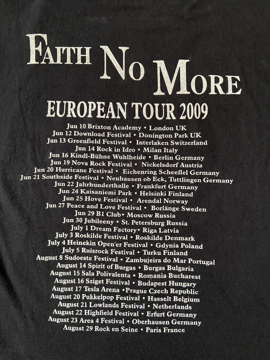 2009 Faith No More Second Coming European Tour T-Shirt