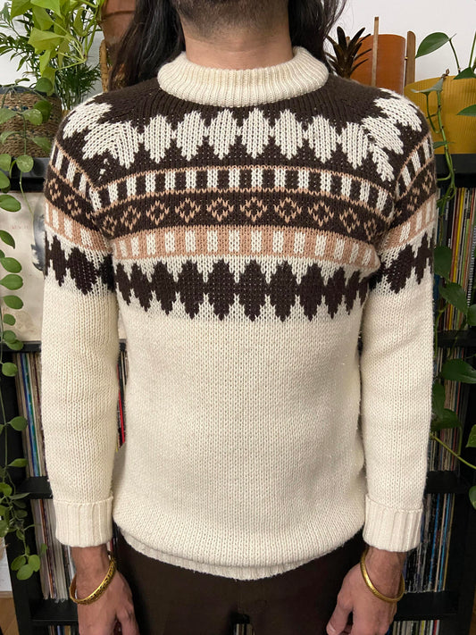Vintage 1980s Italian Chunky Knit Jumper