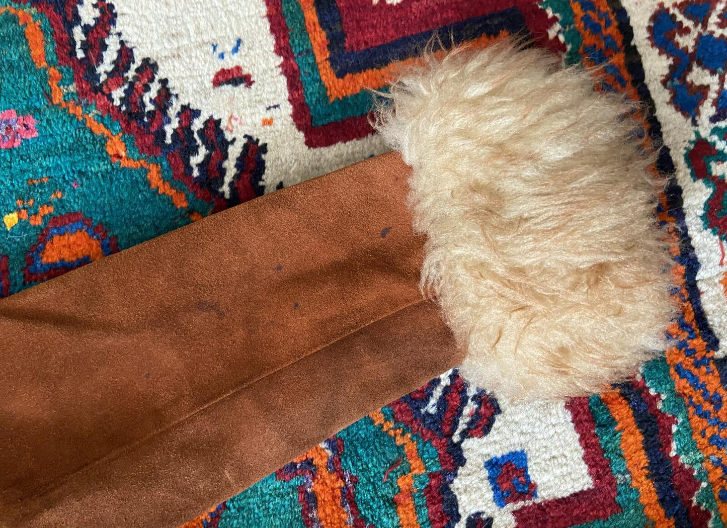 Vintage 1960s Tan Suede Penny Lane Jacket
