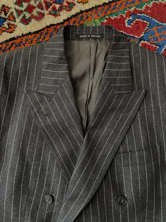 Vintage 1960s John G Hardy Pinstripe Blazer Jacket