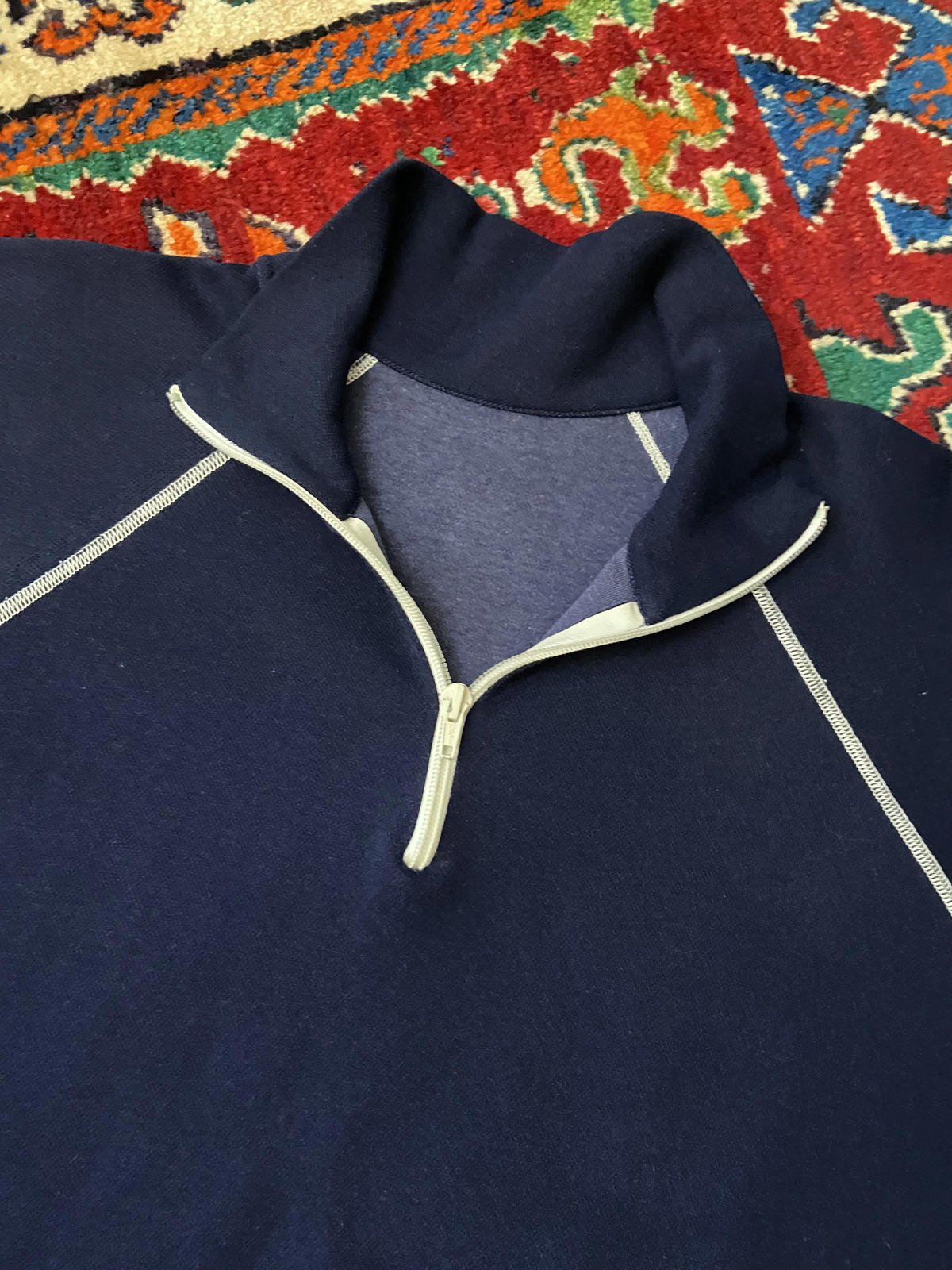 Vintage 1970s Navy Tracksuit Top