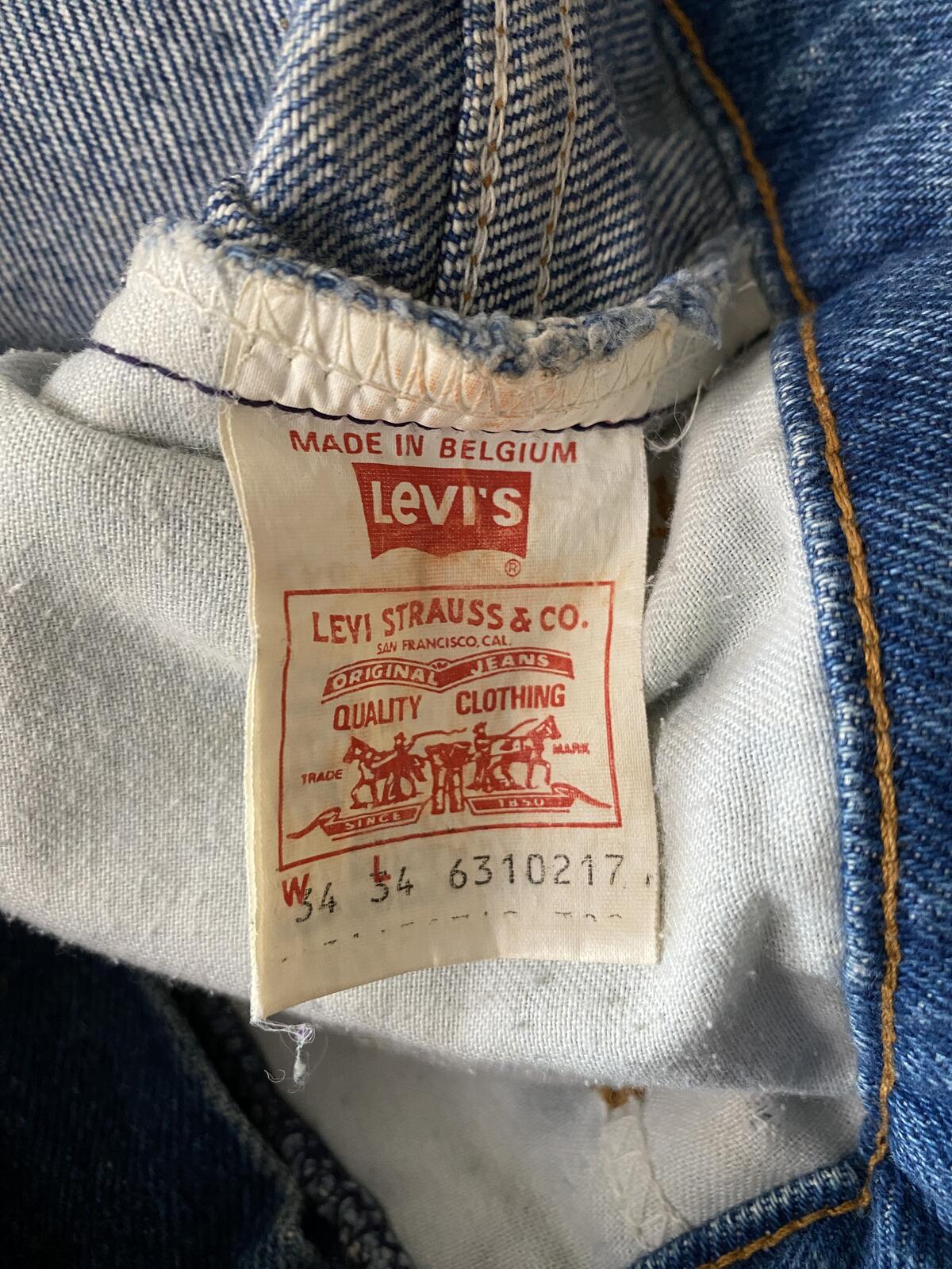 Vintage 1980s Levi's 631 Orange Tab Jeans W32 / L29.5