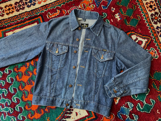 Vintage 1970s Maverick Blue Bell Denim Jacket