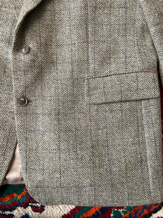 Vintage Barleycorn Tweed Blazer Jacket