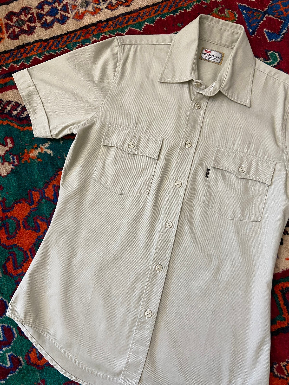 Vintage 90s Levi's Sta-Prest Shirt