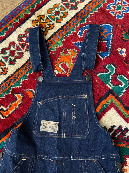 Vintage 1970s Deadstock Salinello Dungarees W24