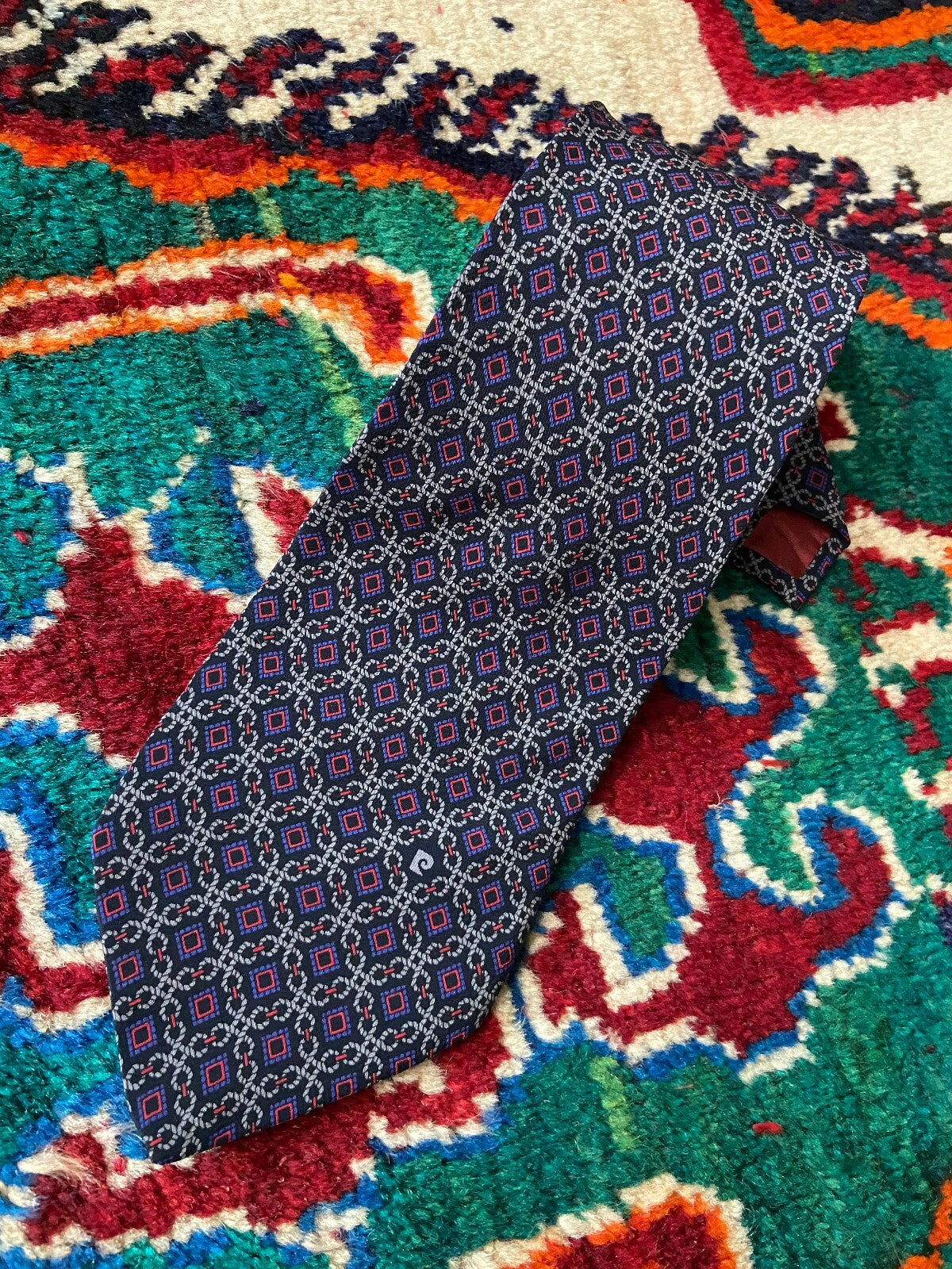 Vintage 1980s Silk Pierre Cardin Tie