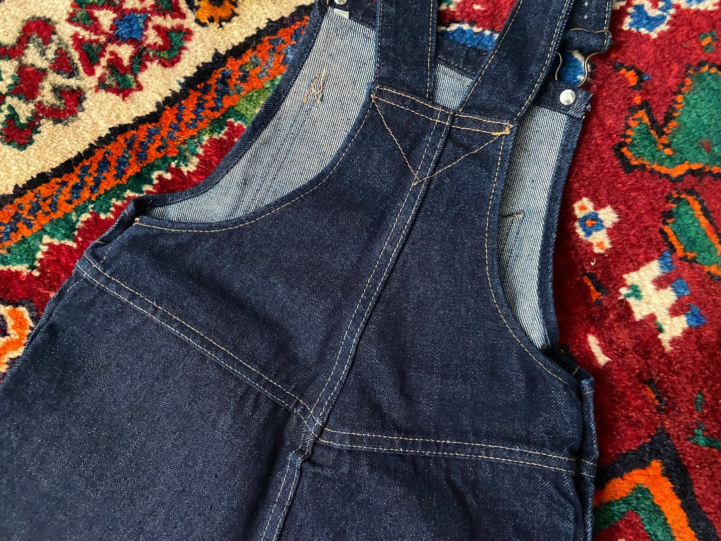 Vintage 1970s Deadstock Salinello Dungarees W24
