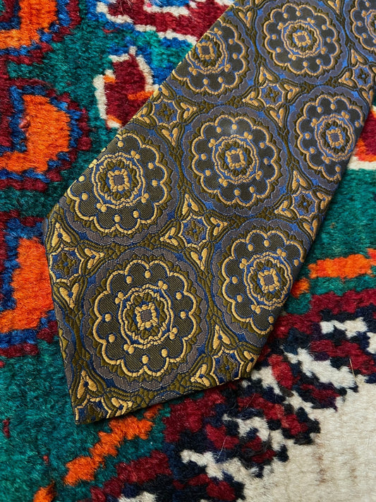 Vintage 1960s St Michael Woven Pattern Tie