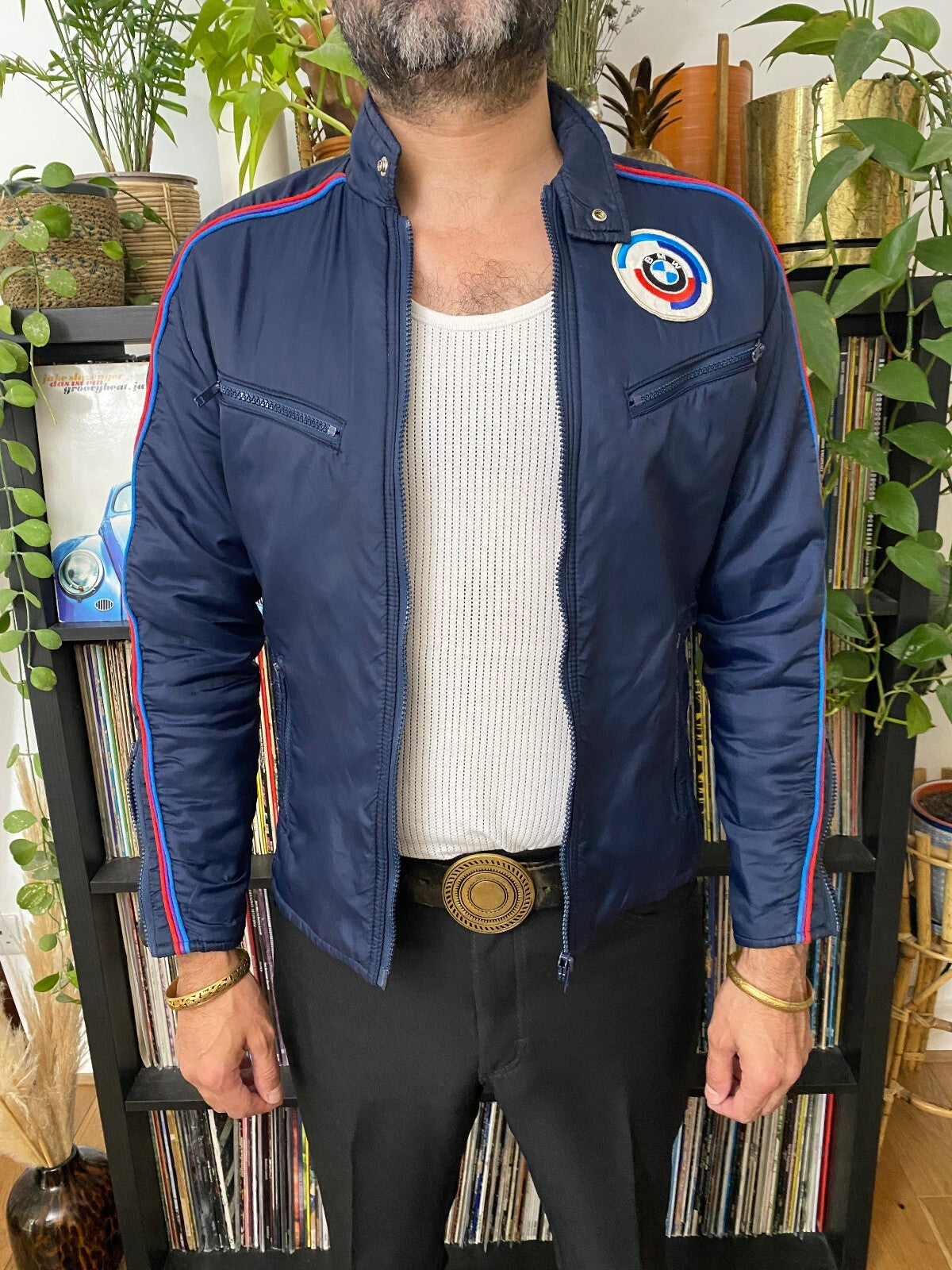 Vintage Rare 1977 BMW Motorsport Team Jacket