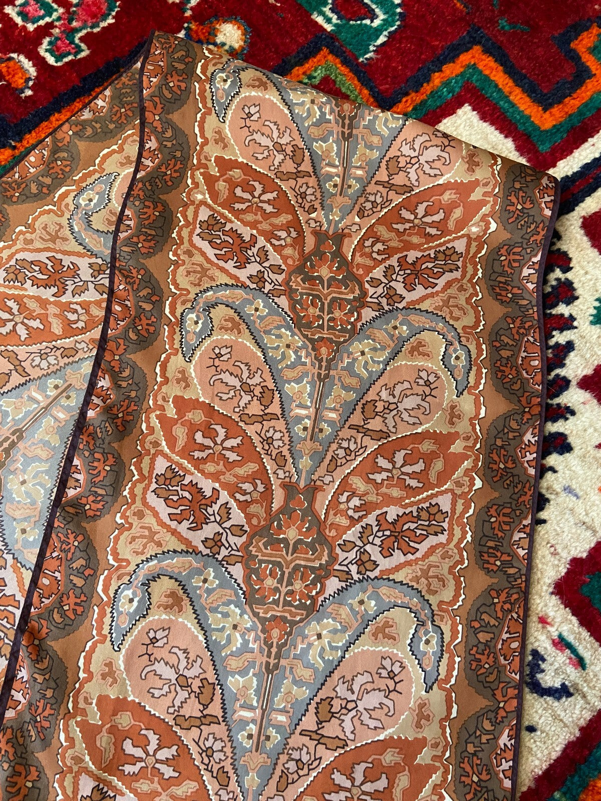 Vintage 1970s Silk Liberty of London Scarf