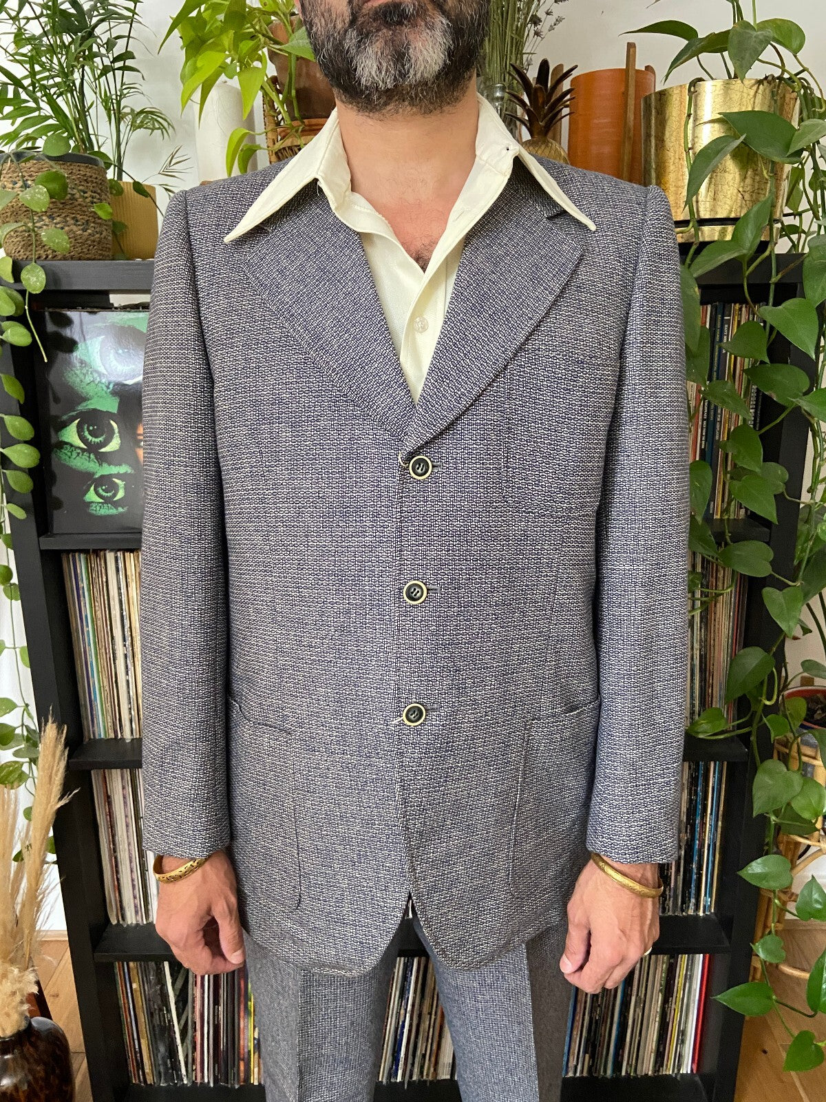Vintage 1970s Italian Deadstock 2-Piece Suit