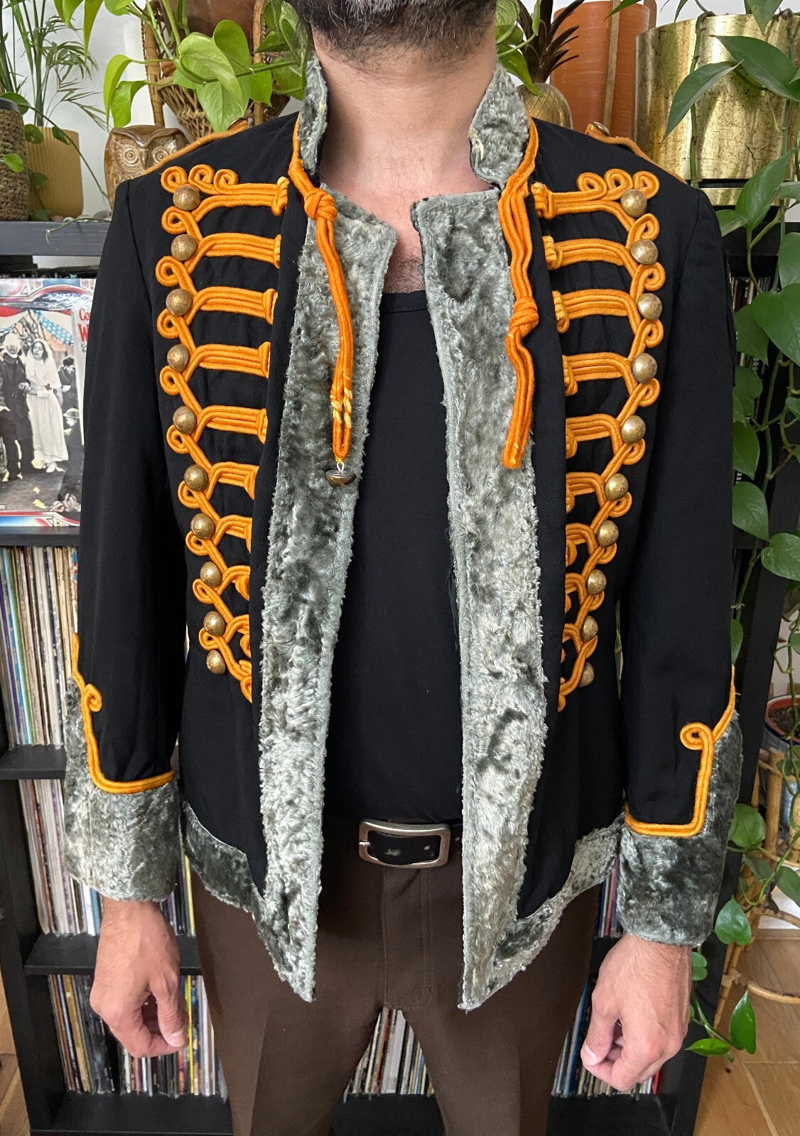 Vintage 60s Jimi Hendrix Style Hussar Jacket