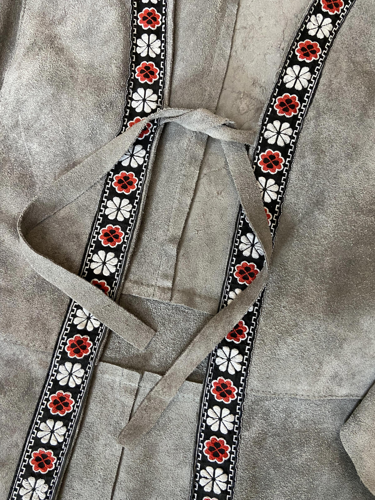 Vintage 1960s Grey Suede Penny Lane Jacket