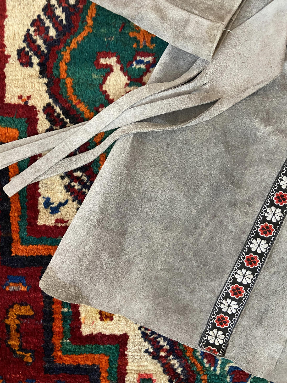 Vintage 1960s Grey Suede Penny Lane Jacket