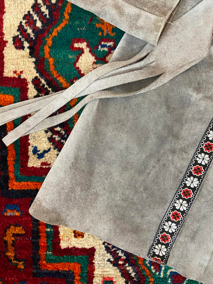 Vintage 1960s Grey Suede Penny Lane Jacket