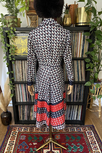 Vintage 1970s Peepers Shirt Dress