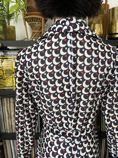 Vintage 1970s Peepers Shirt Dress
