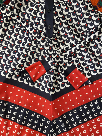Vintage 1970s Peepers Shirt Dress