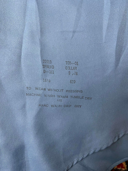 Vintage 1970s XL Blue Sears Short Sleeve Shirt
