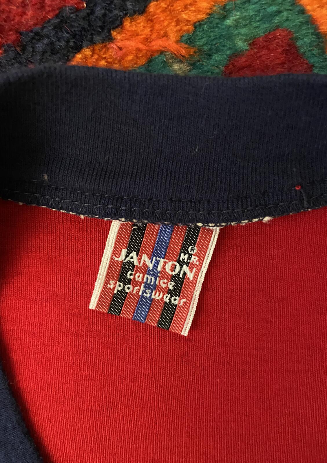 Vintage 1980s Red V-Neck T-Shirt