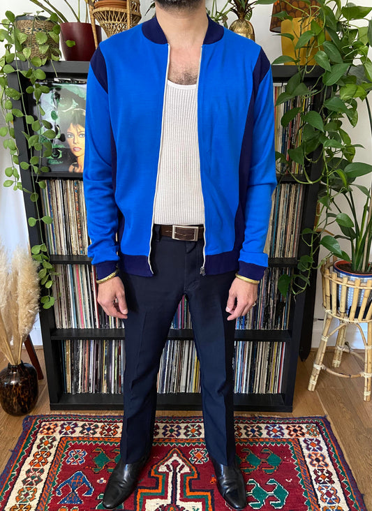 Vintage 1970s Italian Track Top