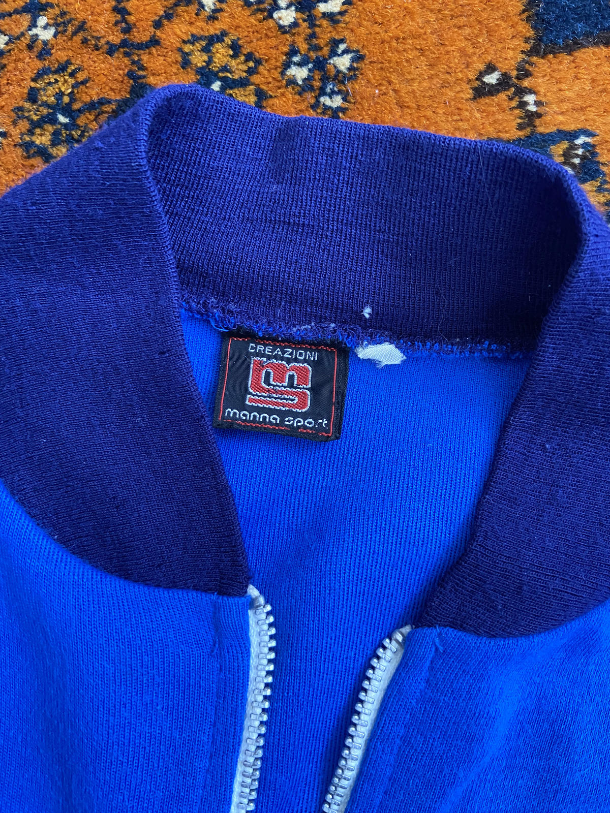 Vintage 1970s Italian Track Top