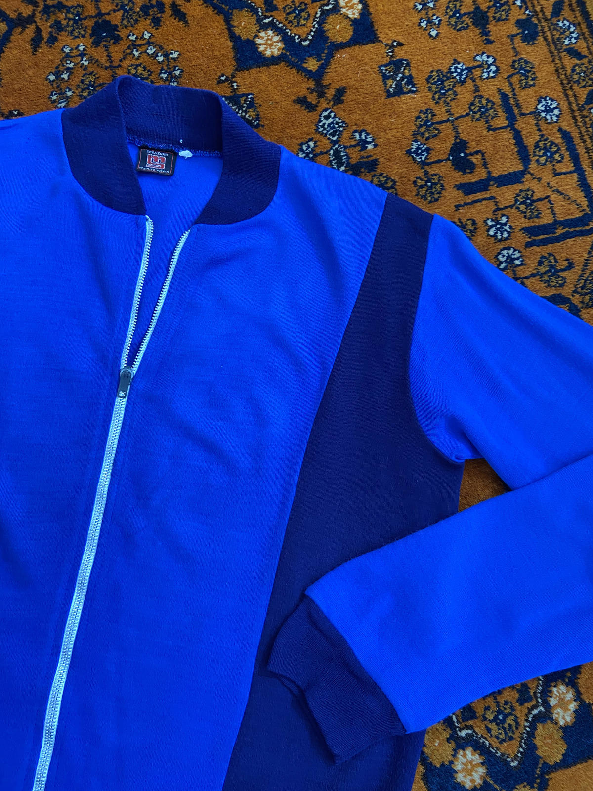 Vintage 1970s Italian Track Top